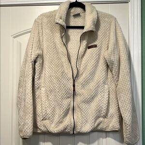 Elegant Cream Teddy Jacket